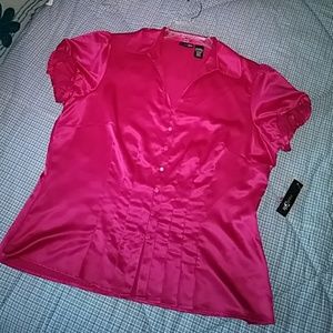 Blouse magenta/rose color